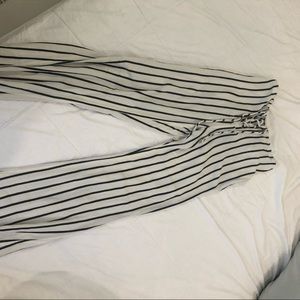 Amuse society striped pants